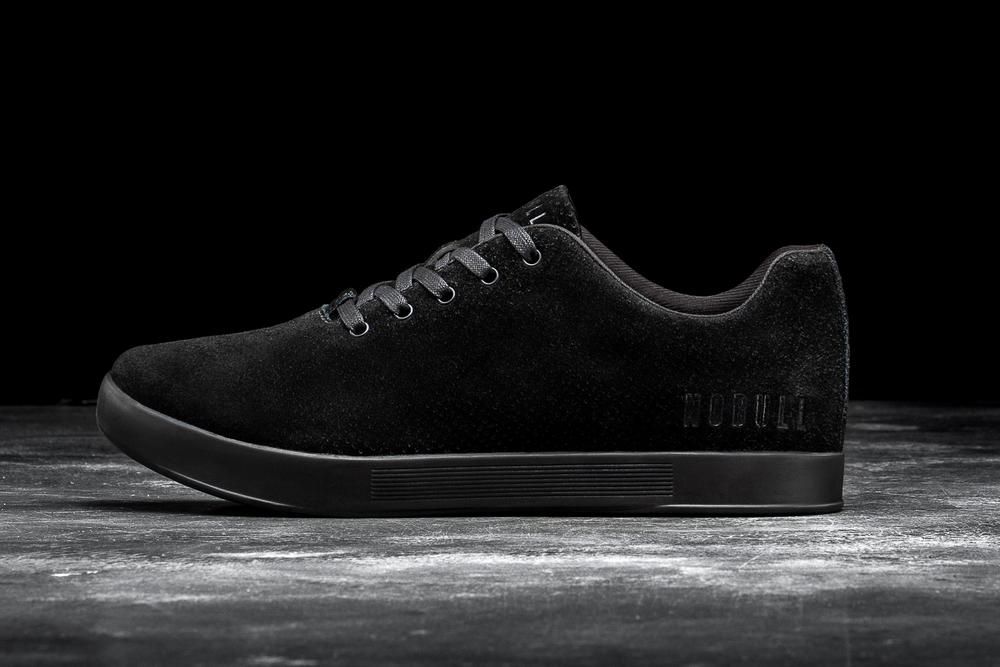 NOBULL Men's Suede Training Shoes - Black - Ireland (2785WMXOL)